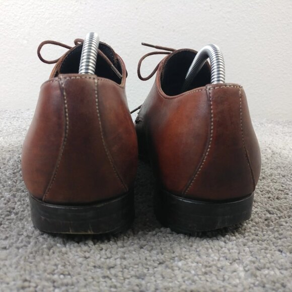 To Boot New York Adam Derrick Mens Size 8 Shoes Brown Leather Lace Up Oxford - Picture 8 of 12